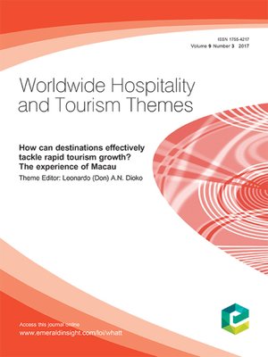 cover image of Worldwide Hospitality and Tourism Themes, Volume 9, Number 3
